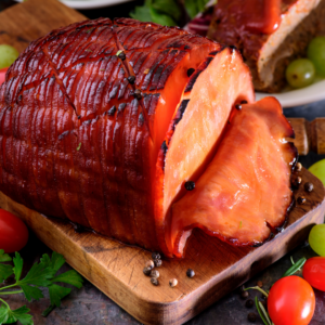 Honey Maple Glazed Ham