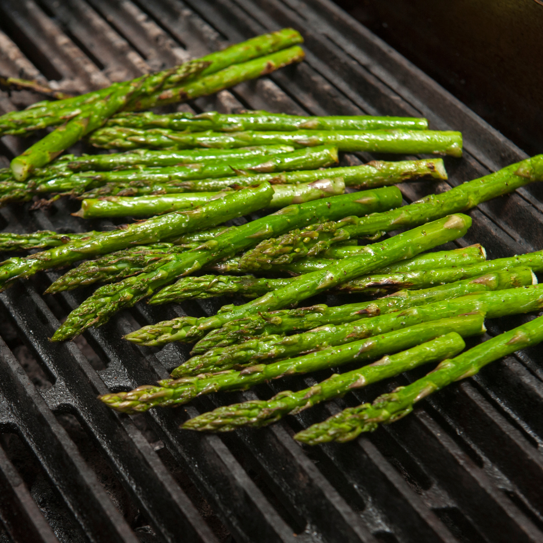 Asparagus on the grill.