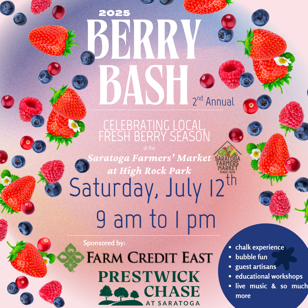 Graphic promoting the Berry Bash Event