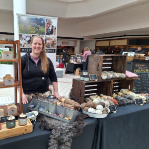 Thymeless Homestead Vendor at market